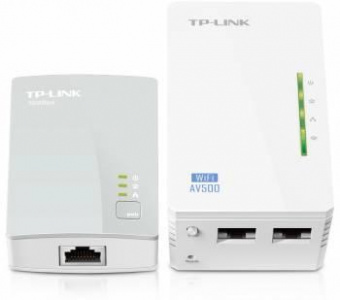 Сетевой адаптер Powerline TP-Link TL-WPA4220 KIT AV600 Fast Ethernet от магазина РЭССИ