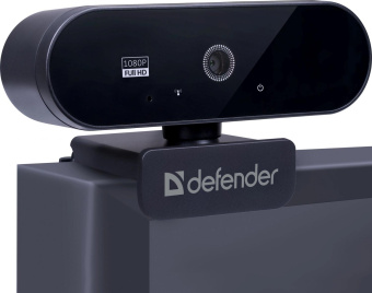 Камера Web Defender G-Lens 2580 черный 2Mpix USB2.0 с микрофоном для ноутбука (63112) от магазина РЭССИ
