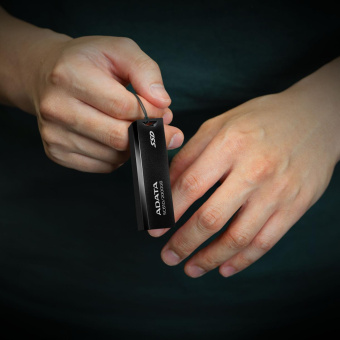 Накопитель SSD A-Data USB 3.1 1TB SC610-1000G-CBK/RD SC610 1.8" черный от магазина РЭССИ