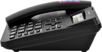 Телефон проводной Texet TX-264 черный от магазина РЭССИ