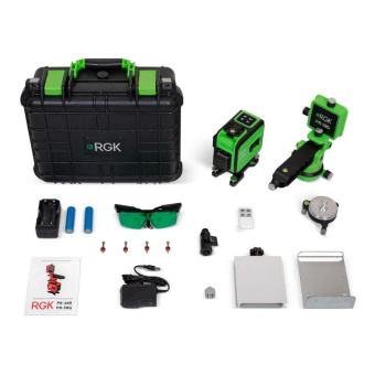 Лазерный построитель плоскостей RGK PR-38G 776066 от магазина РЭССИ
