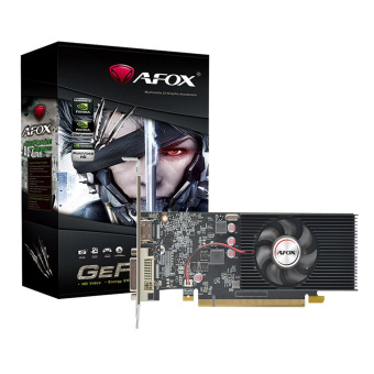 Видеокарта Afox PCI-E AF1030-4096D4L5 NVIDIA GeForce GT 1030 4Gb 64bit GDDR4 1152/2100 DVIx1 HDMIx1 HDCP Ret от магазина РЭССИ