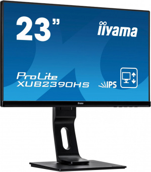 Монитор Iiyama 23" ProLite XUB2390HS-B1 черный AH-IPS LED 5ms 16:9 DVI HDMI M/M матовая HAS Piv 1000:1 250cd 178гр/178гр 1920x1080 VGA FHD 5.4кг от магазина РЭССИ