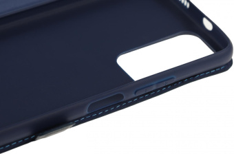 Чехол (флип-кейс) BoraSCO для Xiaomi Poco M4 Pro 5G синий (70111) от магазина РЭССИ