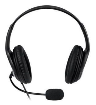 Наушники с микрофоном Microsoft LifeChat LX-3000 черный/серебристый 1.8м мониторные оголовье (JUG-00015) от магазина РЭССИ