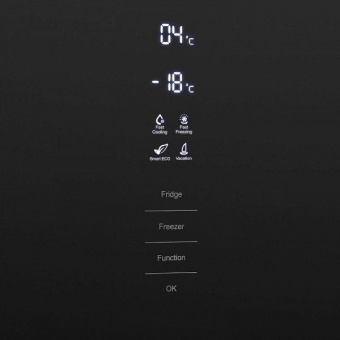 Холодильник Maunfeld MFF200NFB черный (двухкамерный) от магазина РЭССИ