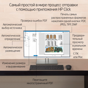 Плоттер HP Designjet T630 (5HB11A) A0/36" от магазина РЭССИ