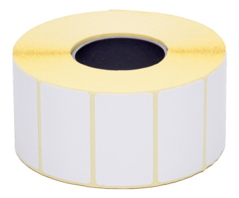 Термоэтикетки Cactus Eco CS-TE43251000 сег.:43x25мм самоклей. д.вн.рул.80мм д.вт.40мм 1000шт/рул белый от магазина РЭССИ