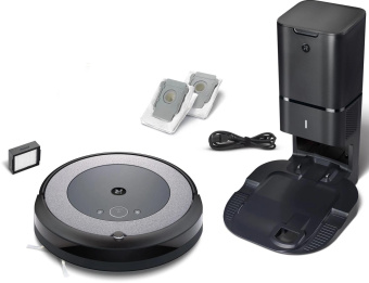 Пылесос-робот Irobot Roomba i3+ серый/черный от магазина РЭССИ