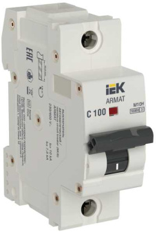 ARMAT Автоматический выключатель M10H 1P C 100A IEK от магазина РЭССИ