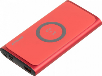 Мобильный аккумулятор Digma DGPQ10G 10000mAh 3A QC PD 20W 1xUSB беспров.зар. красный (DGPQ10G22CRD) от магазина РЭССИ