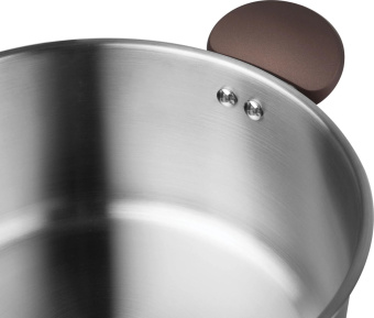Кастрюля Rondell Kortado RDS-1031 2л. d=18см (с крышкой) коричневый от магазина РЭССИ