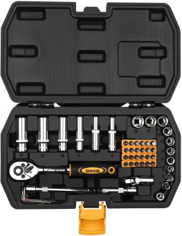 Набор инструментов Deko DKMT49 49 предметов (жесткий кейс) от магазина РЭССИ