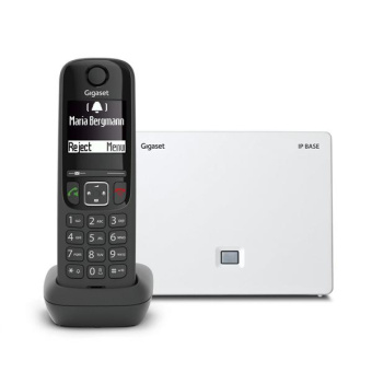 Телефон IP Gigaset AS690IP BASE RUS черный (S30852-H3124-R101) от магазина РЭССИ