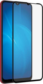 Защитное стекло для экрана DF sColor-110 черный для Samsung Galaxy A02/A02s/A12/M12 1шт. (DF SCOLOR-110 (BLACK)) от магазина РЭССИ