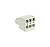 Розетка Wiecon 8513 BFK/ 3 TOP OB от магазина РЭССИ