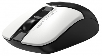 Мышь A4Tech Fstyler FB12 белый/черный оптическая (1200dpi) беспроводная BT/Radio USB (3but) от магазина РЭССИ