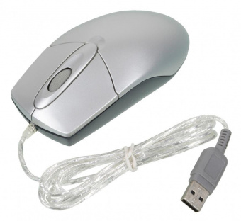 Мышь A4Tech OP-720 3D серебристый оптическая (1000dpi) USB (3but) от магазина РЭССИ