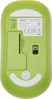 Клавиатура + мышь Acer OCC205 клав:зеленый/желтый мышь:зеленый/желтый USB беспроводная slim (ZL.ACCEE.00E) от магазина РЭССИ
