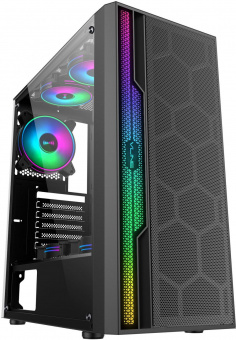 Корпус Formula V-LINE 2052 черный без БП ATX 2xUSB2.0 1xUSB3.0 audio bott PSU от магазина РЭССИ