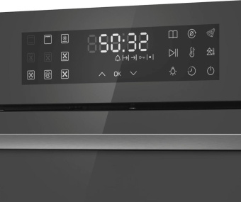 Духовой шкаф Электрический Maunfeld EOEH7614DGR темно-серый от магазина РЭССИ