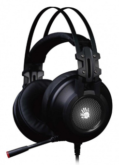 Наушники с микрофоном A4Tech Bloody G525 черный 2м мониторные оголовье (G525 BLACK) от магазина РЭССИ