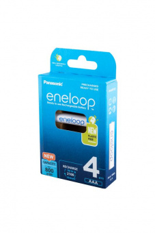 Аккумулятор Panasonic eneloop BK-4MCDE/4BE 800мАч AAA BL4 от магазина РЭССИ