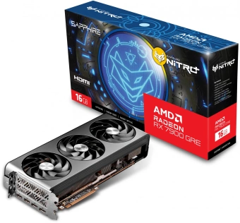 Видеокарта Sapphire PCI-E 4.0 11325-02-20G NITRO+ RX 7900 GRE GAMING OC AMD Radeon RX 7900GRE 16Gb 256bit GDDR6 2052/18000 HDMIx2 DPx2 HDCP Ret от магазина РЭССИ