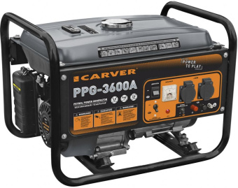 Генератор Carver PPG- 3600А 2.8кВт от магазина РЭССИ