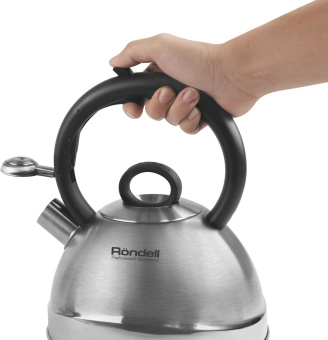 Чайник металлический Rondell Odem RDS-1059 2.4л. стальной от магазина РЭССИ