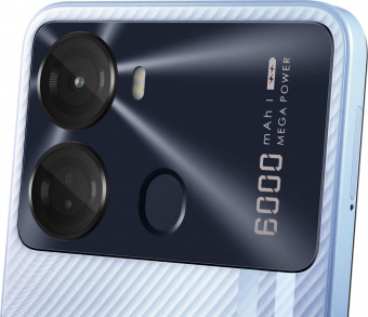 Смартфон Itel P40 128Gb 4Gb голубой моноблок 3G 4G 2Sim 6.6" 720x1612 Android 12 Go 13Mpix 802.11 b/g/n NFC GPS GSM900/1800 GSM1900 microSD max128Gb от магазина РЭССИ