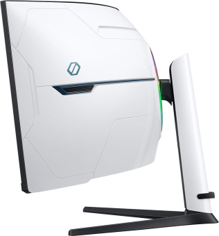 Монитор Samsung 57" Odyssey Neo G9 S57CG952NI черный VA LED 32:9 HDMI полуматовая HAS Piv 420cd 178гр/178гр 7680x2160 240Hz FreeSync Premium Pro DP Dual UHD USB 19кг от магазина РЭССИ