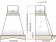 Вытяжка каминная Elikor Ротонда 50П-650-П3Л бежевый/бук светло-коричневый управление: ползунковое (1 мотор) от магазина РЭССИ