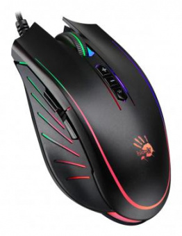 Мышь A4Tech Bloody Q81 Curve черный оптическая (6200dpi) USB (8but) от магазина РЭССИ