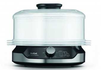 Пароварка Tefal VC204810 3ярус. 800Вт черный от магазина РЭССИ