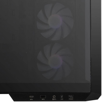 Корпус MSI MAG PANO M100R PZ черный без БП mATX 3x120mm 4x140mm 1xUSB3.1 audio CardReader AirDuct bott PSU от магазина РЭССИ