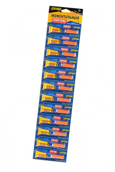 Клей СЕКУНДА 403-176 Моментальный клей-гель (3г) BL12 от магазина РЭССИ