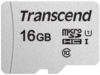 Флеш карта microSDHC 16Gb Class10 Transcend TS16GUSD300S w/o adapter от магазина РЭССИ