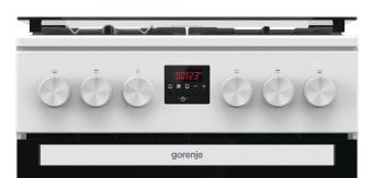 Плита Газовая Gorenje GGI5C20WF-B белый (стеклянная крышка) реш.чугун от магазина РЭССИ