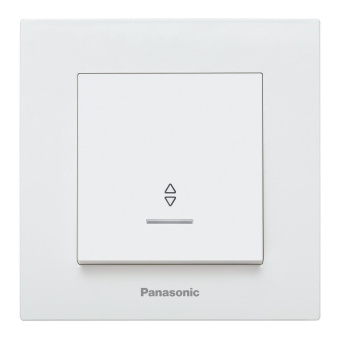 Переключатель Panasonic Karre Plus скрыт. 1кл. с подсветкой IP20 белый (упак.:1шт) (WKTC00042WH-RU) от магазина РЭССИ