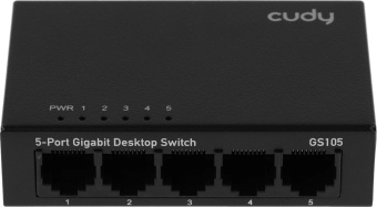 Коммутатор Cudy GS105 (L2) 5x1Гбит/с неуправляемый от магазина РЭССИ