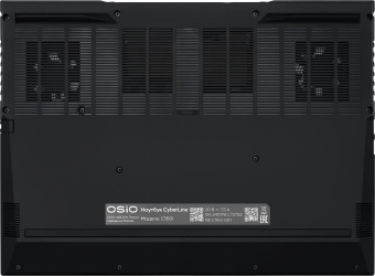 Ноутбук Osio CyberLine C160i-002 Core i5 12600H 16Gb SSD512Gb NVIDIA GeForce RTX4050 6Gb 16" IPS WUXGA (1920x1200) noOS brown WiFi BT Cam 3410mAh от магазина РЭССИ