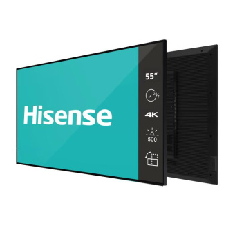 Панель Hisense 55" 55DM66D черный D-LED DID LED 8ms 16:9 HDMI матовая 1200:1 500cd 178гр/178гр 3840x2160 DP 4K USB 17кг от магазина РЭССИ