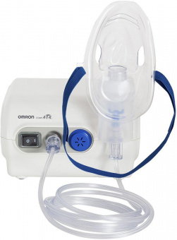 Ингалятор Omron NE-C28 Plus (NE-C28P-RU) компрессорный стационарный белый от магазина РЭССИ