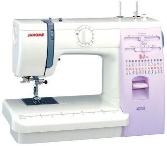 Швейная машина Janome 423S белый от магазина РЭССИ