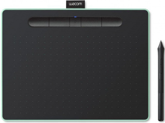 Графический планшет Wacom Intuos M CTL-6100WLE-N Bluetooth/USB фисташковый от магазина РЭССИ