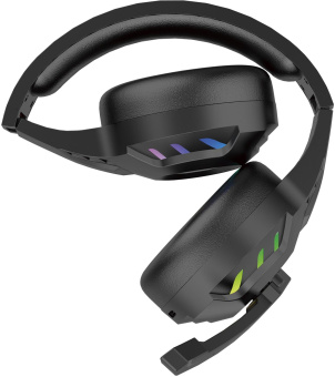 Наушники с микрофоном Оклик HS-L420G черный мониторные BT оголовье (1939799) от магазина РЭССИ