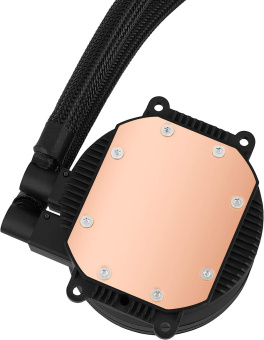 Система водяного охлаждения Aerocool Mirage L120 Soc-AM4/1151/1200/2066/1700 4-pin 20-27dB Al+Cu 200W 756gr LED Ret от магазина РЭССИ