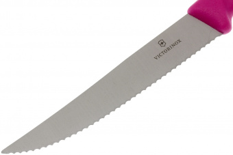 Набор ножей кухон. Victorinox Swiss Classic (6.7936.12L5B) компл.:2шт розовый блистер от магазина РЭССИ