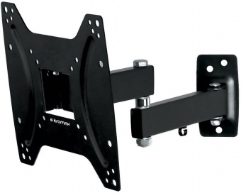 Кронштейн для телевизора Kromax OPTIMA-204 черный 15"-42" макс.25кг настенный поворотно-выдвижной и наклонный от магазина РЭССИ